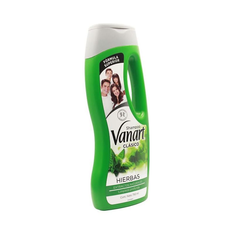 VANART Shampoo Herbal 750ml Hidratante y Luminoso