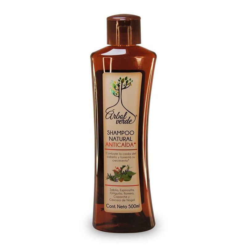 Arbol Verde Shampoo Natural Anticáida 500 ml Sábila Romero Ortiga