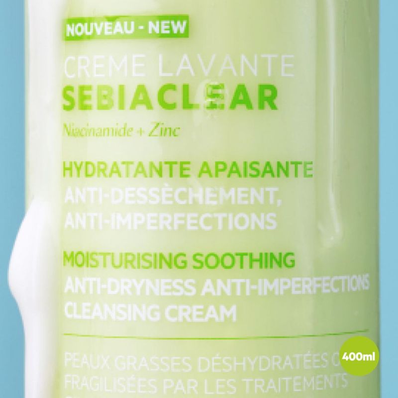 SVR Sebiaclear Cr me Lavante Crema Limpiadora Facial y Corporal para