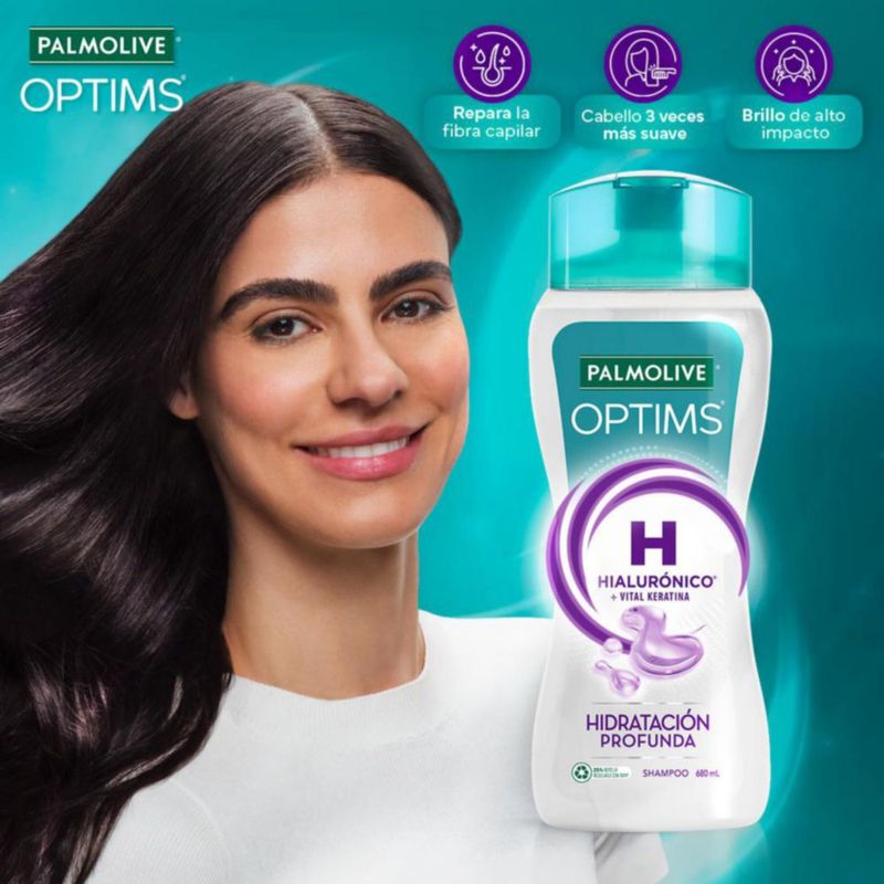 Palmolive Optims Shampoo Hydrate 680 ml