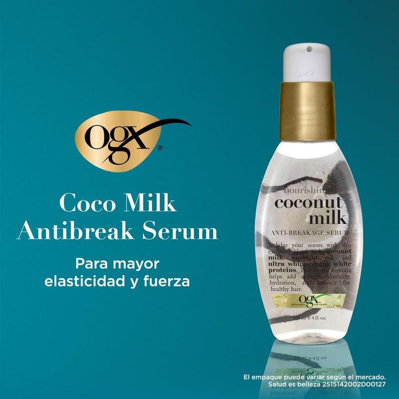 OGX Serum Capilar Nutritivo 118 ml Leche de Coco