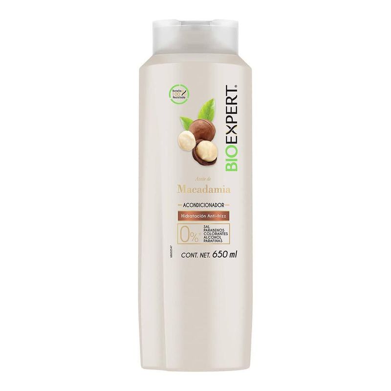 Bioexpert Acondicionador Macadamia Anti Frizz 650 ml