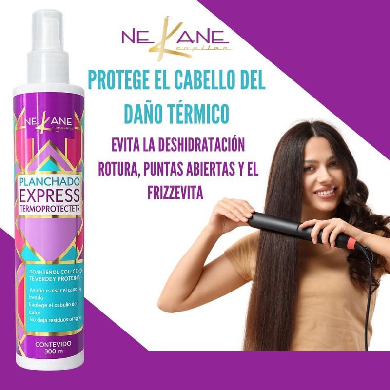 Termoprotector Alaciado Perfecto sin Frizz NE KANE 300ml