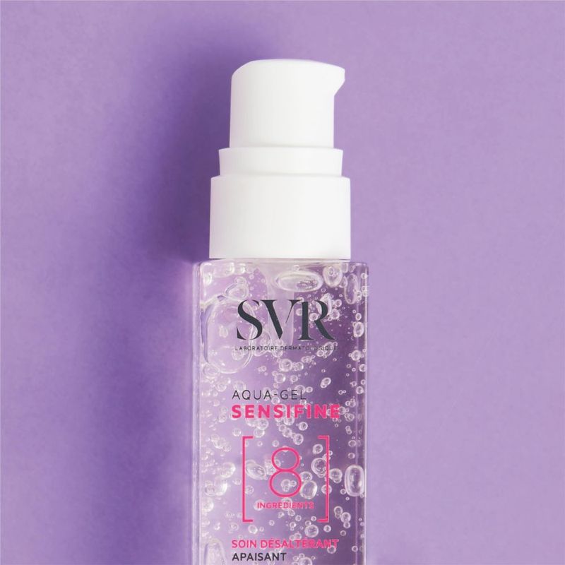 SVR Sensifine Aqua Gel Hidratante Facial para Piel Sensible con