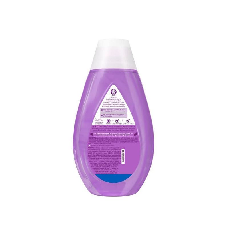 Johnson s Shampo Fuerza Y Vitamina 400 Ml Arandano