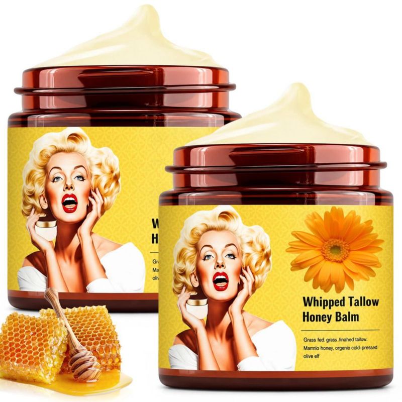 Cebo de Res para la Cara FSHNSH Crema de Sebo y Miel Hidratante