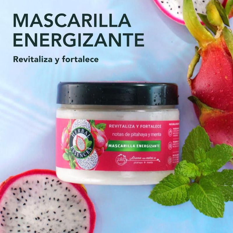 Mascarilla Capilar Revitaliza y Fortalece 300 ml Herbal Essences