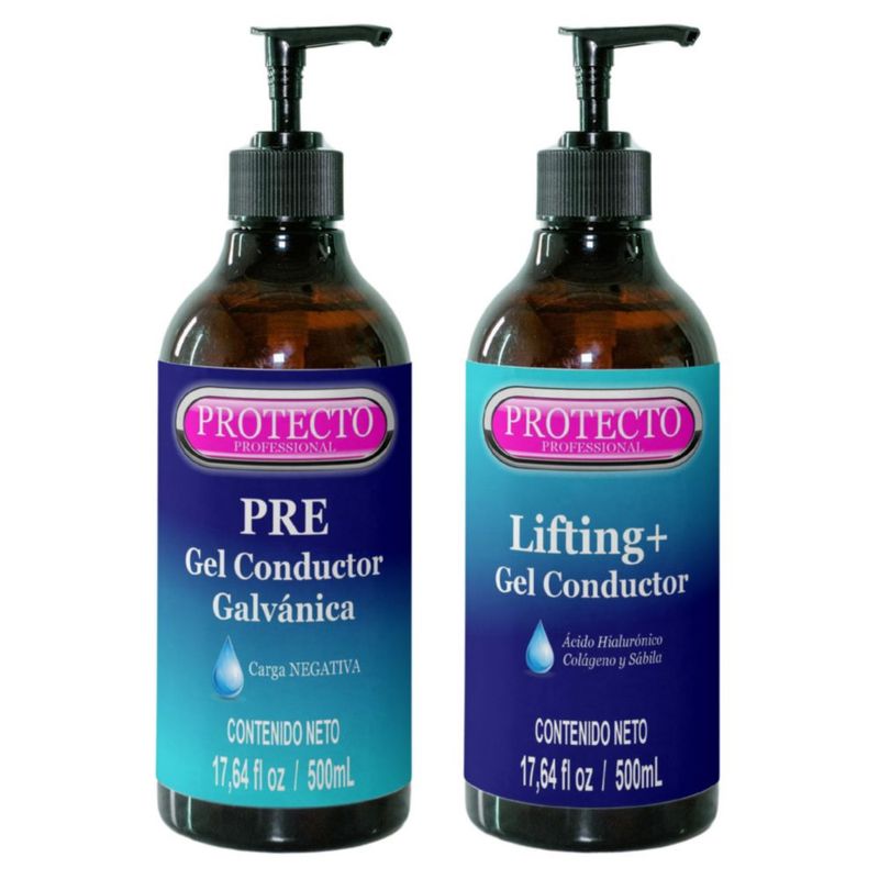 Kit Facial Galvánica Protecto Professional 500mL PRE y TRATAMIENTO