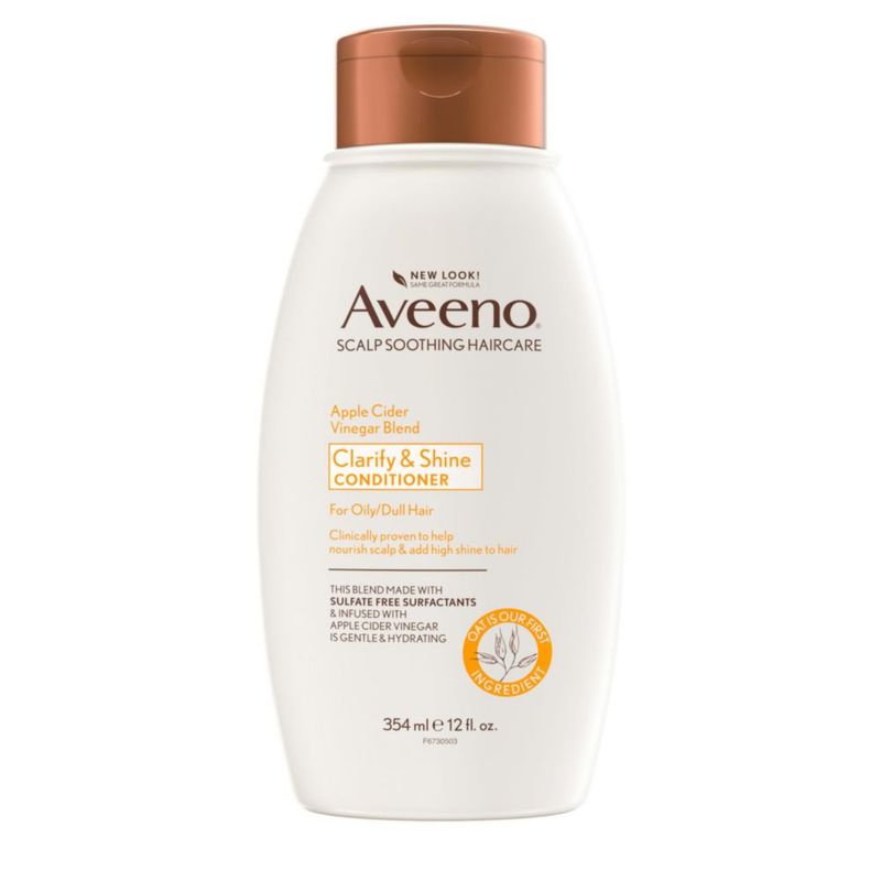 Aveeno Scalp Soothing Apple Cider Vinegar Blend Conditioner 12 Ounce