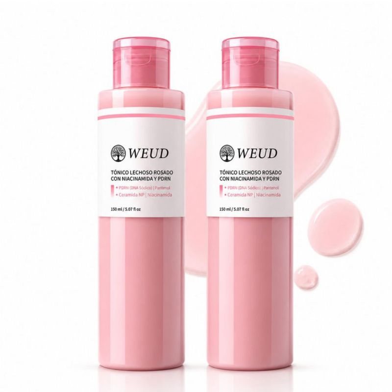 Tonico Hidratante Facial Coreano WEUD Paquete de 12