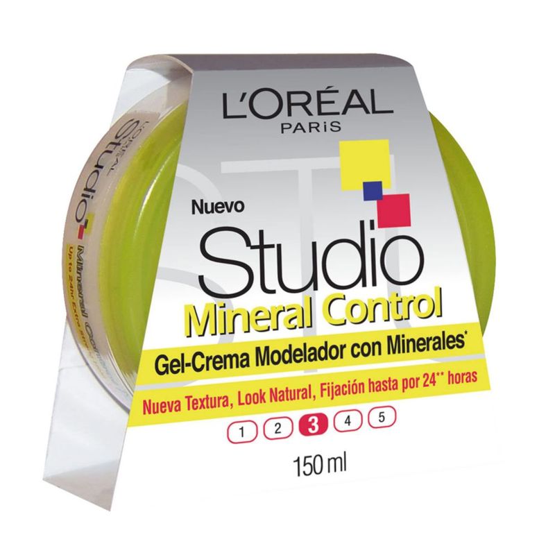 L Oreal Paris Crema Modeladora Mineral Control Studio Line 150 ml
