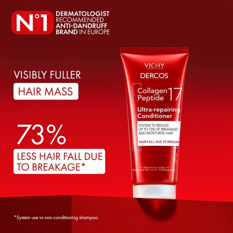 Acondicionador Ultra reparador Vichy Dercos Collagen 17 150ml