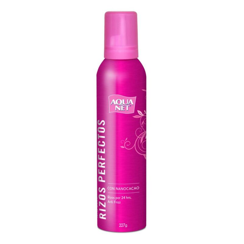 Aqua Net Mousse Rizos Perfectos 227g