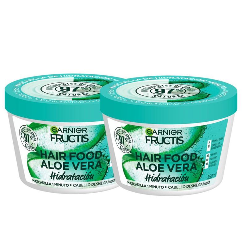 Kit Garnier Fructis HairFood Aloe Vera 2Pack 350ml