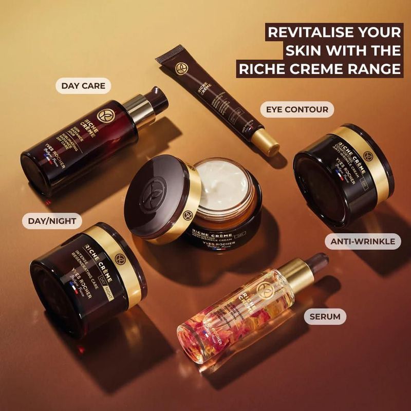 Yves Rocher Crema Facial Nutri Extra Regeneradora Día Noche 75ml Rosa