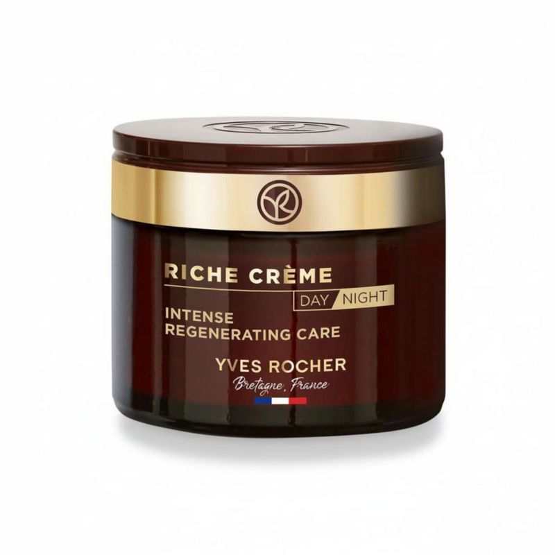 Yves Rocher Crema Facial Nutri Extra Regeneradora Día Noche 75ml Rosa