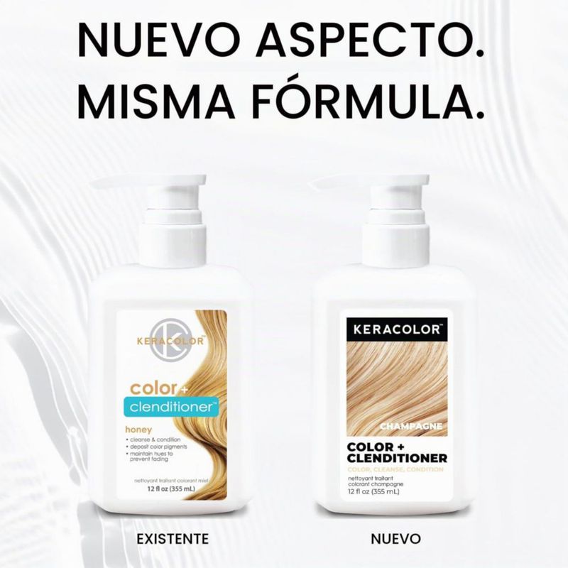 Keracolor Miel 12 Fl Oz Acondicionador Tintura Semipermanente Color