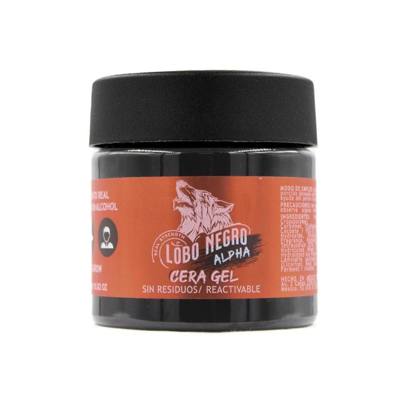 Lobo Negro Cera Gel Alpha 250g Fortalecedor Cítrico