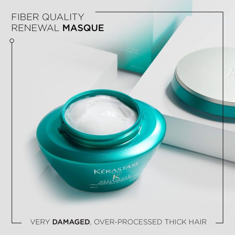 Mascarilla KÉRASTASE para cabello dañado Repara fortalece e hidrata