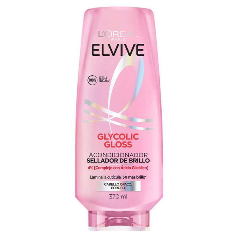 L Oréal Paris Elvive Acondicionador Glycolic Gloss Ácido Glicólico