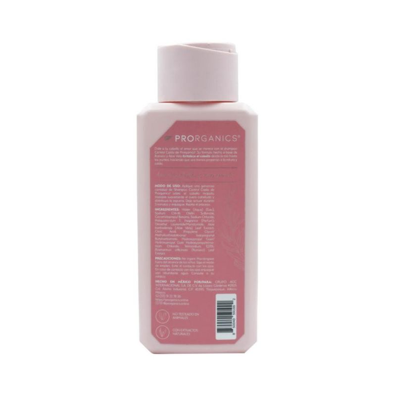 Prorganics SHAMPOO CONTROL CAIDA ROMERO Y ALOE VERA 400 ML