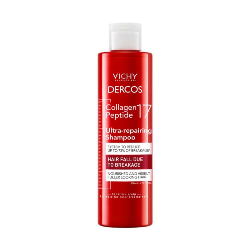 Vichy Dercos Collagen 17 Shampoo Dermatológico Reparador 200ml