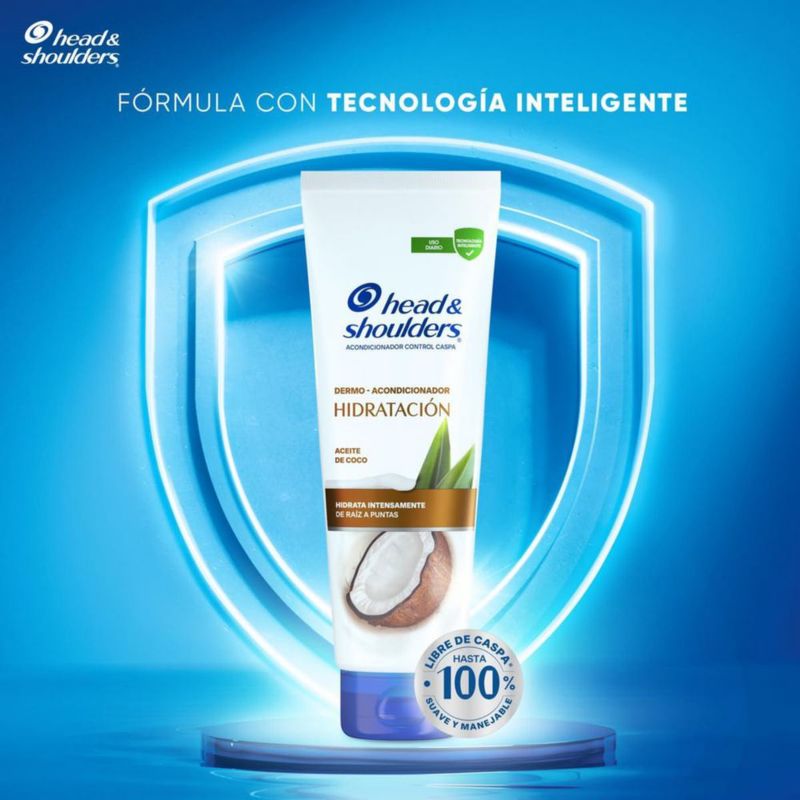 Acondicionador Head Shoulders Aceite de Coco Hidratante 300 ml