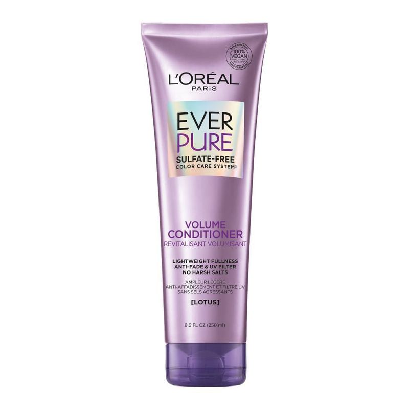 L Oreal Paris Acondicionador Ever Pure Volume 250ml Flor De Loto