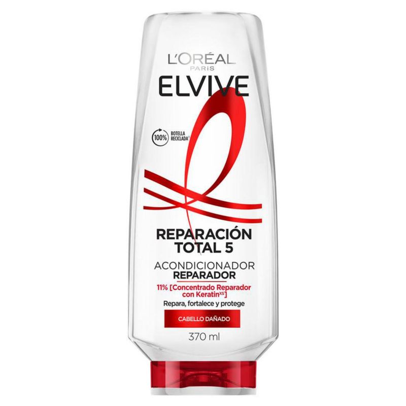 L Oréal Paris Acondicionador Elvive Reparación Total 5 370 ml