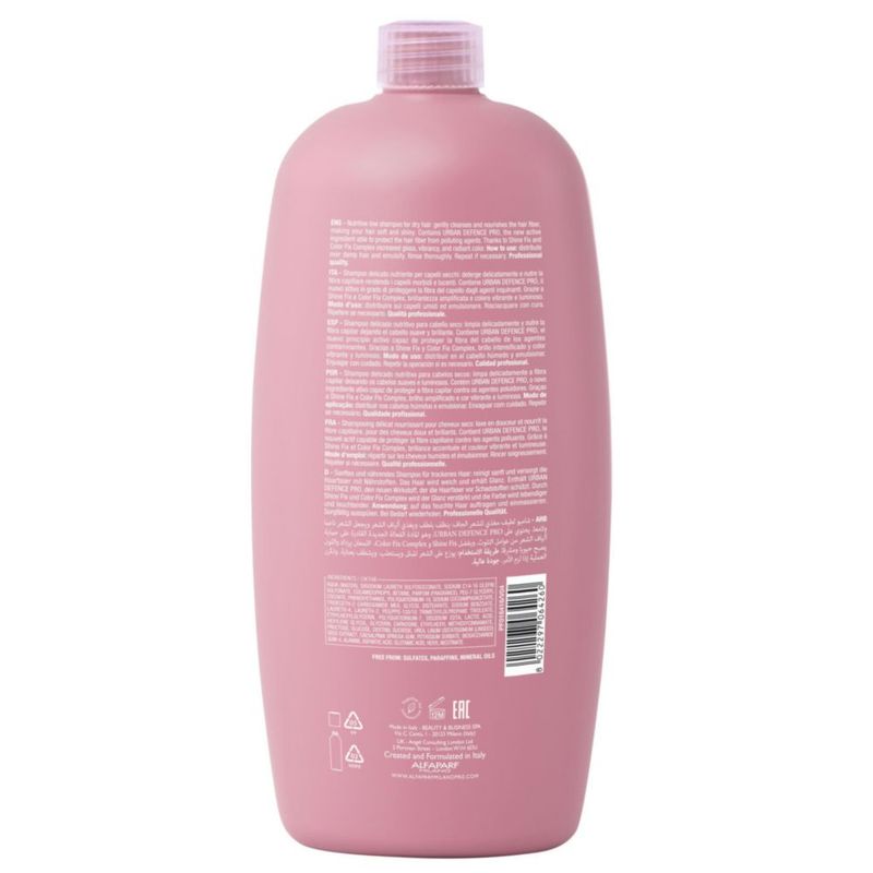 Champú Alfaparf Milano Semi Di Lino Humedad Nutritivo sin sulfato 1L