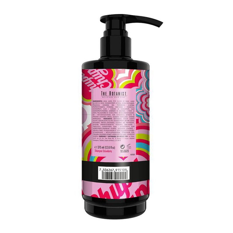 THE BOTANIST CHAMPÚ CHUPA CHUPS CREMA DE FRESA 375ML