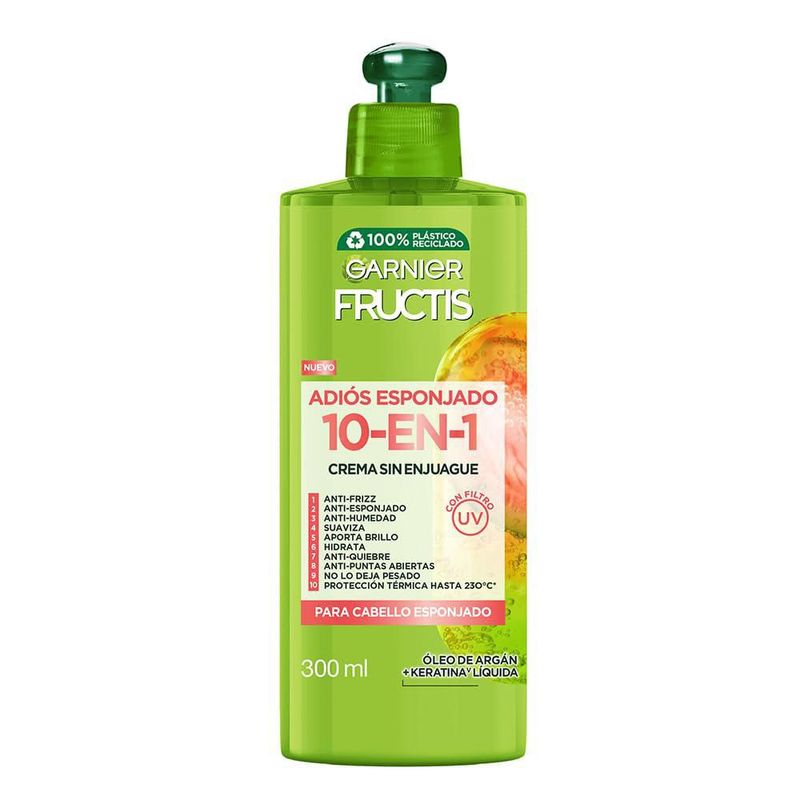 Garnier Fructis Adiós Esponjado Crema 300 ml