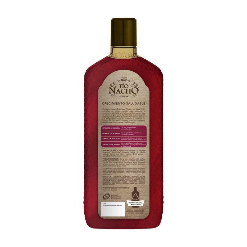 TÍO NACHO Shampoo Anti Caída Ginseng 415ml