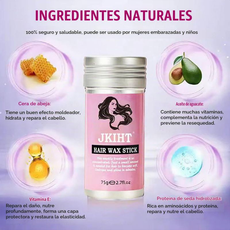 Barra De Cera Para El Cabello JKIHT Control Del Borde Suave Y No