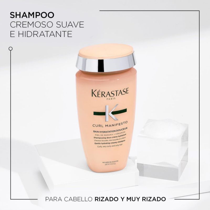 KÉRASTASE Bain Hydratation Douceur Shampoo para Rizos 250 ml