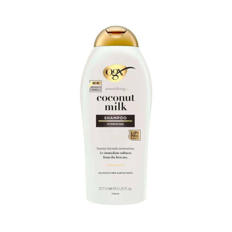 OGX Shampoo Coconut Milk 577ML Hidratante y Suavizante Todo Tipo de