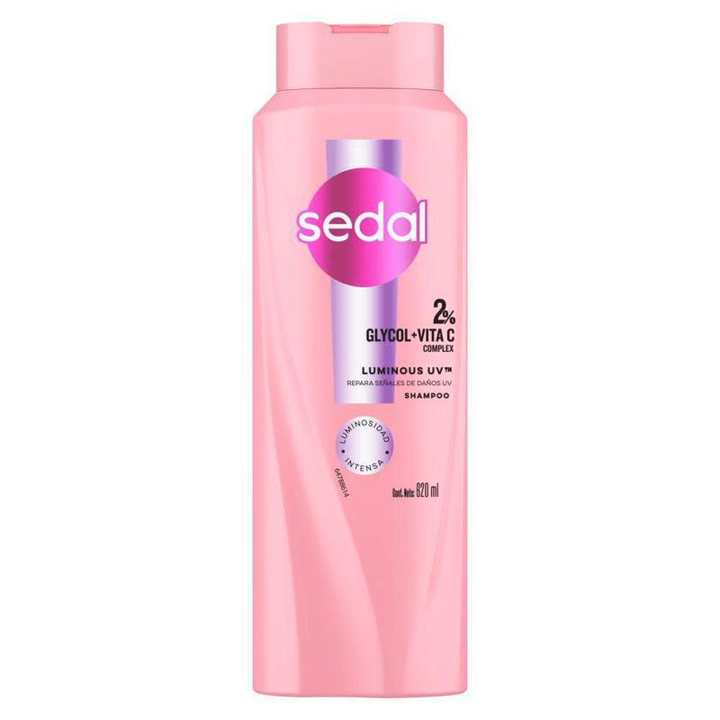 Shampoo Sedal Luminous UV 620 mL Protección UV
