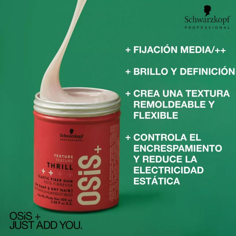 Goma Fibrosa Osis Thrill 100ml Arándano