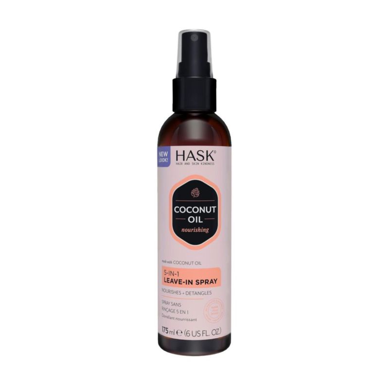 Spray Nutritivo HASK 5 en 1 Aceite de Coco 175 ml