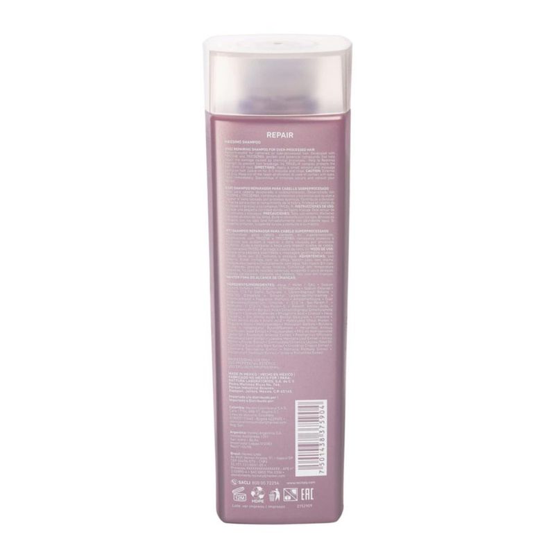 Champú reparador Tec Italy Massimo Protección UV Antifrizz 300 ml