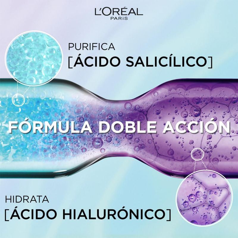 Shampoo Elvive Hialurónico Pure Ácido Hialurónico y Salicílico 300ml