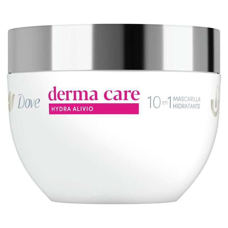 DOVE Mascarilla Capilar 10 en 1 Derma Care Hydra Alivio 270g