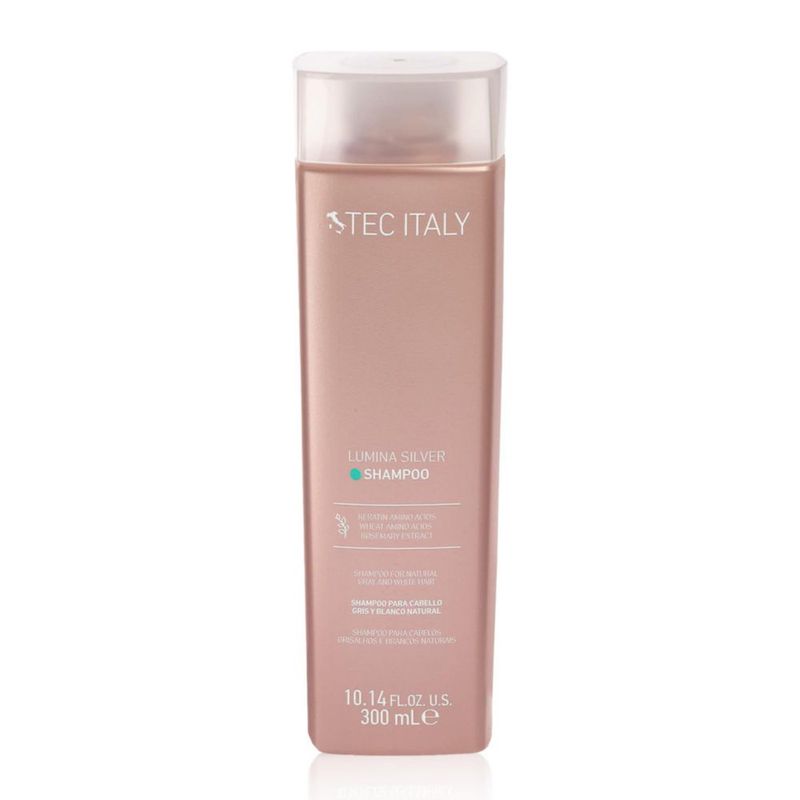 Shampoo Tec Italy Lumina Silver 300 ml Neutraliza Amarillos
