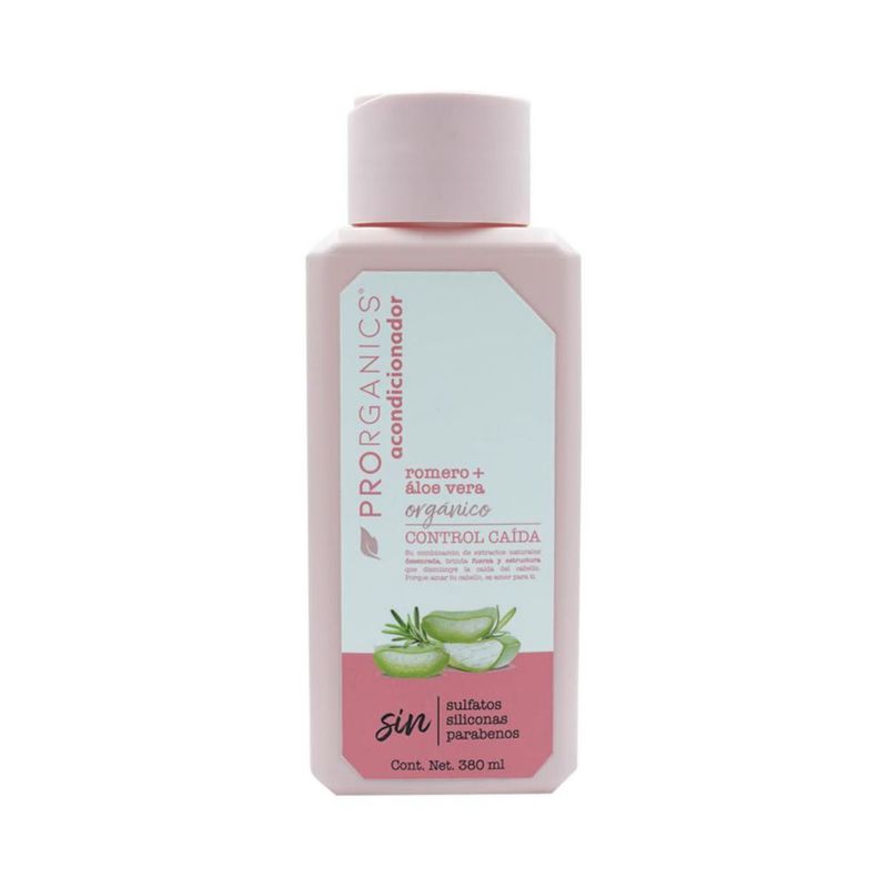 Prorganics Acondicionador Orgánico de Aloe Vera y Romero 380 ml