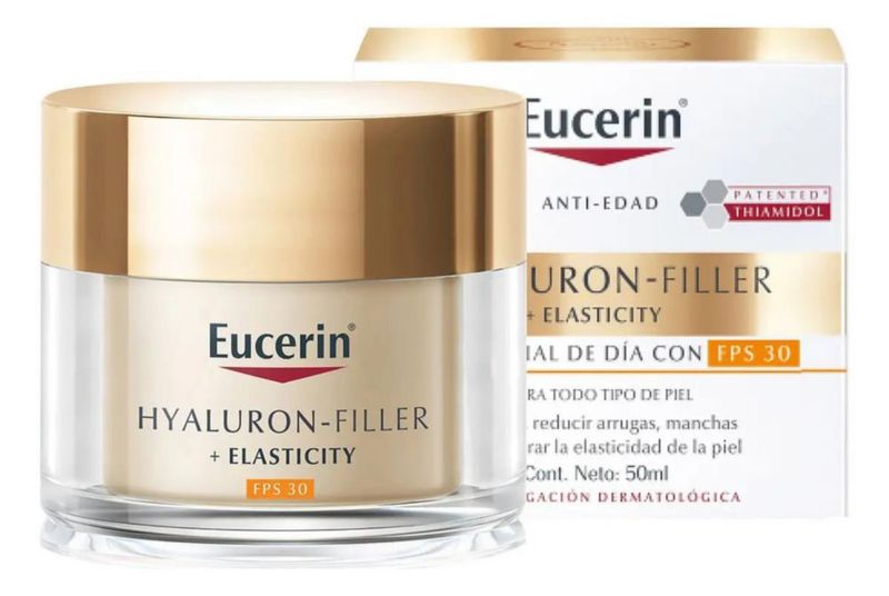 Crema Facial Eucerin Hyaluron Filler FPS30 50ml Antiarrugas