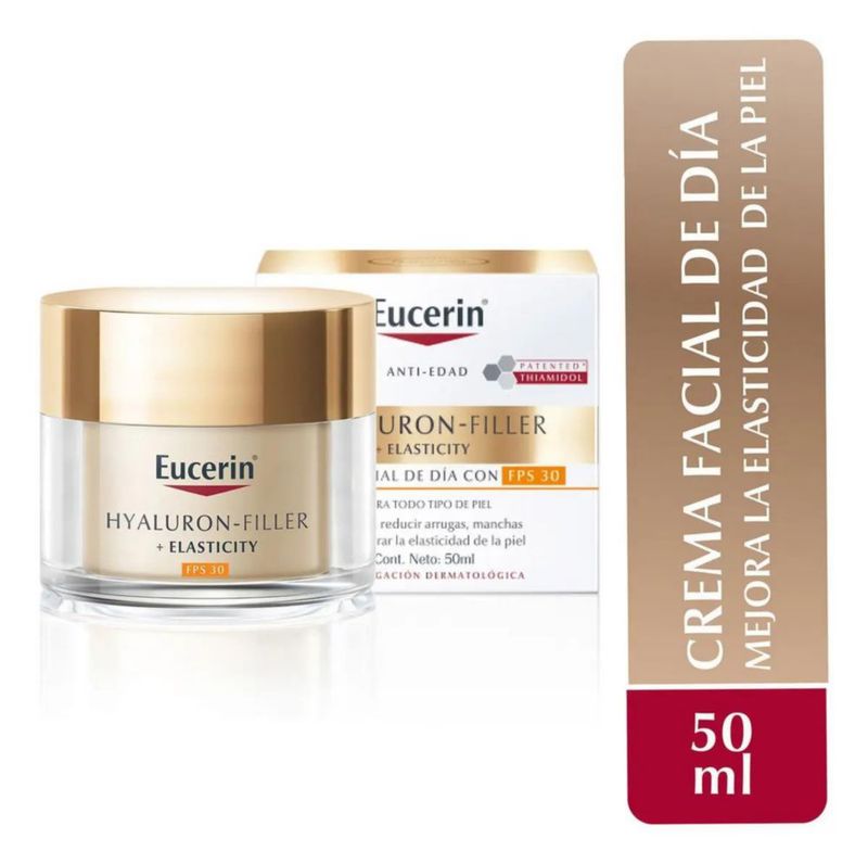 Crema Facial Eucerin Hyaluron Filler FPS30 50ml Antiarrugas