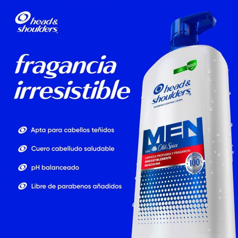Shampoo Head Shoulders Old Spice 850ml