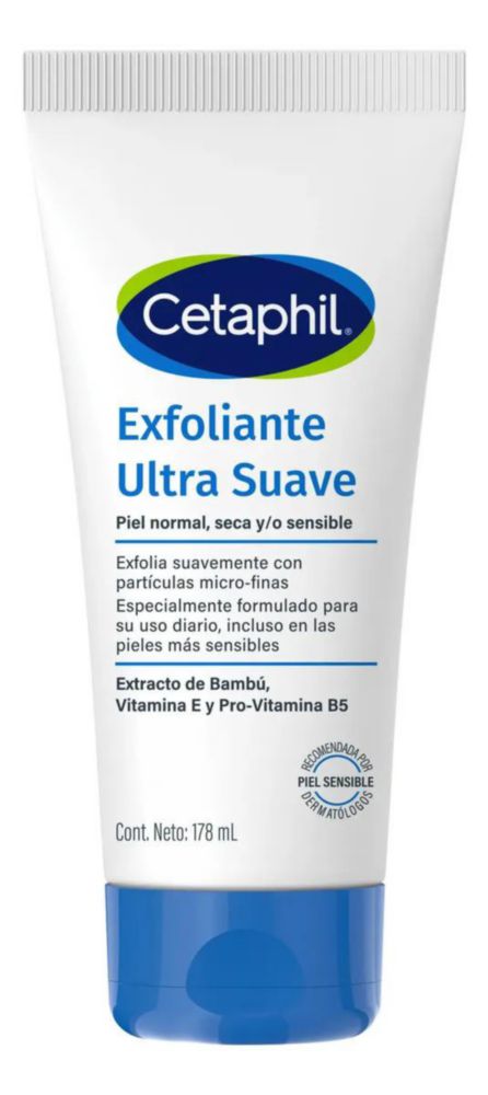 Exfoliante Ultra Suave Cetaphil 178ml Sensible Hipoalergénico