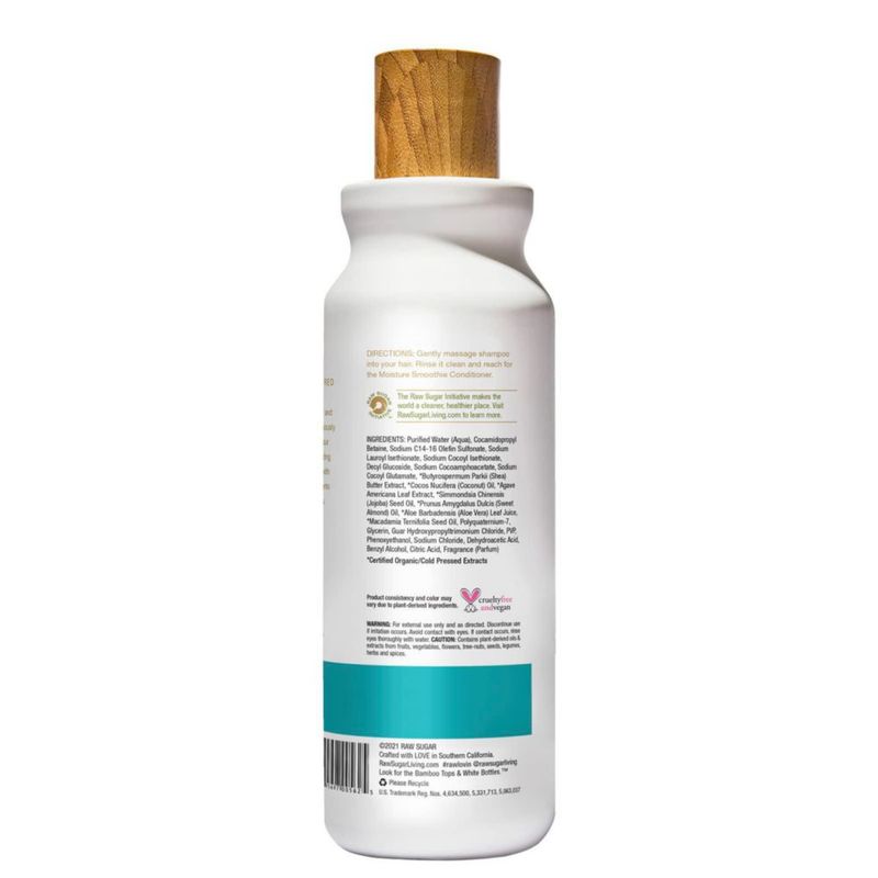 Shampoo RAW SUGAR Moisture Smoothie 532ml Coco Agave Leche de