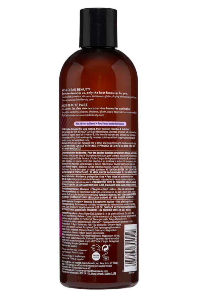 HASK Shampoo Hidratante Anti Frizz 355ml